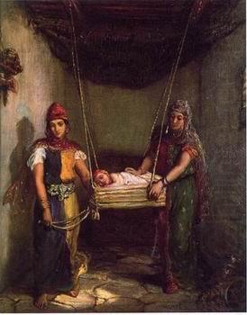 Arab or Arabic people and life. Orientalism oil paintings 592, unknow artist